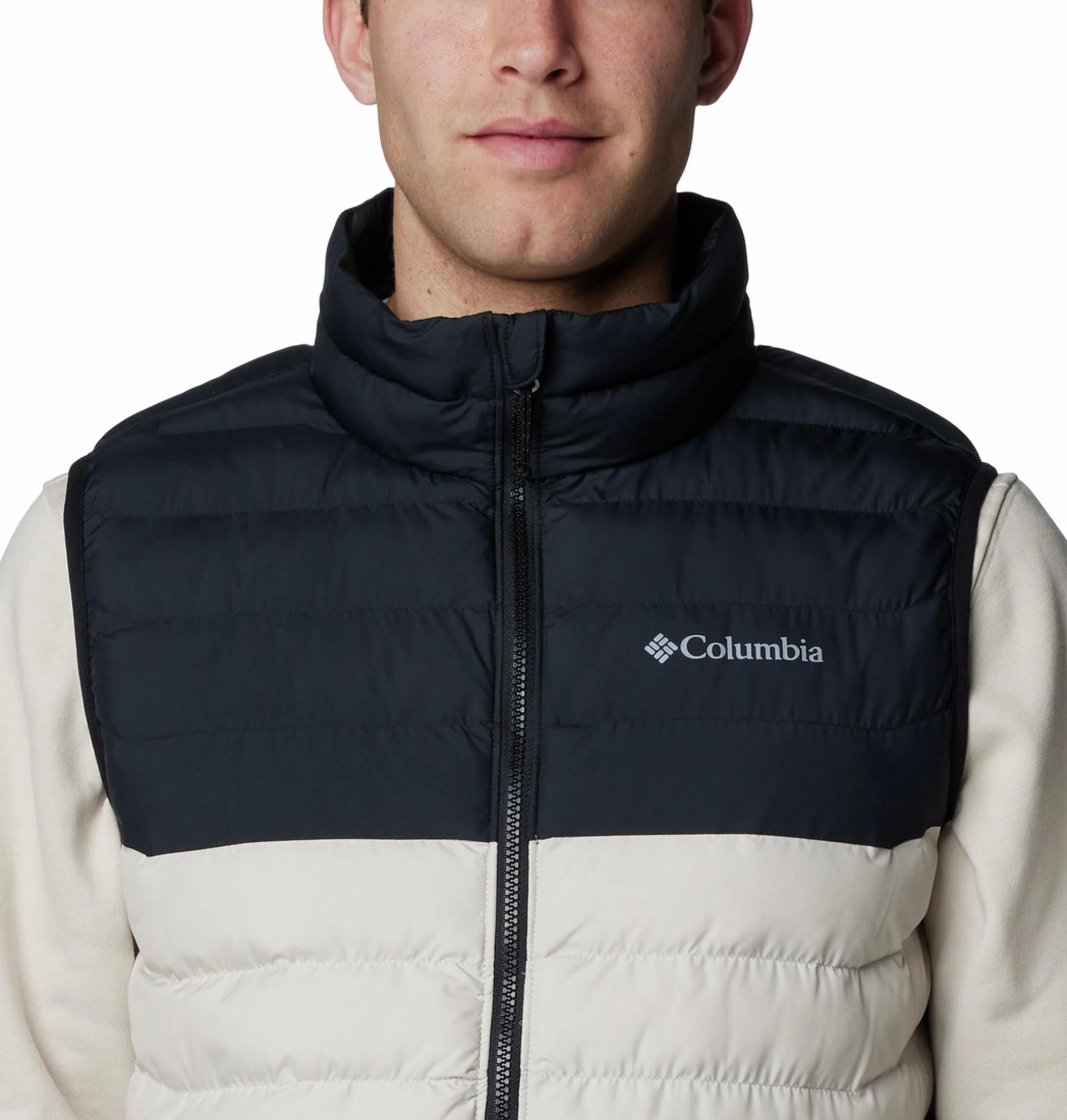 Columbia Men Brown Powder Lite II Vest - Image 3