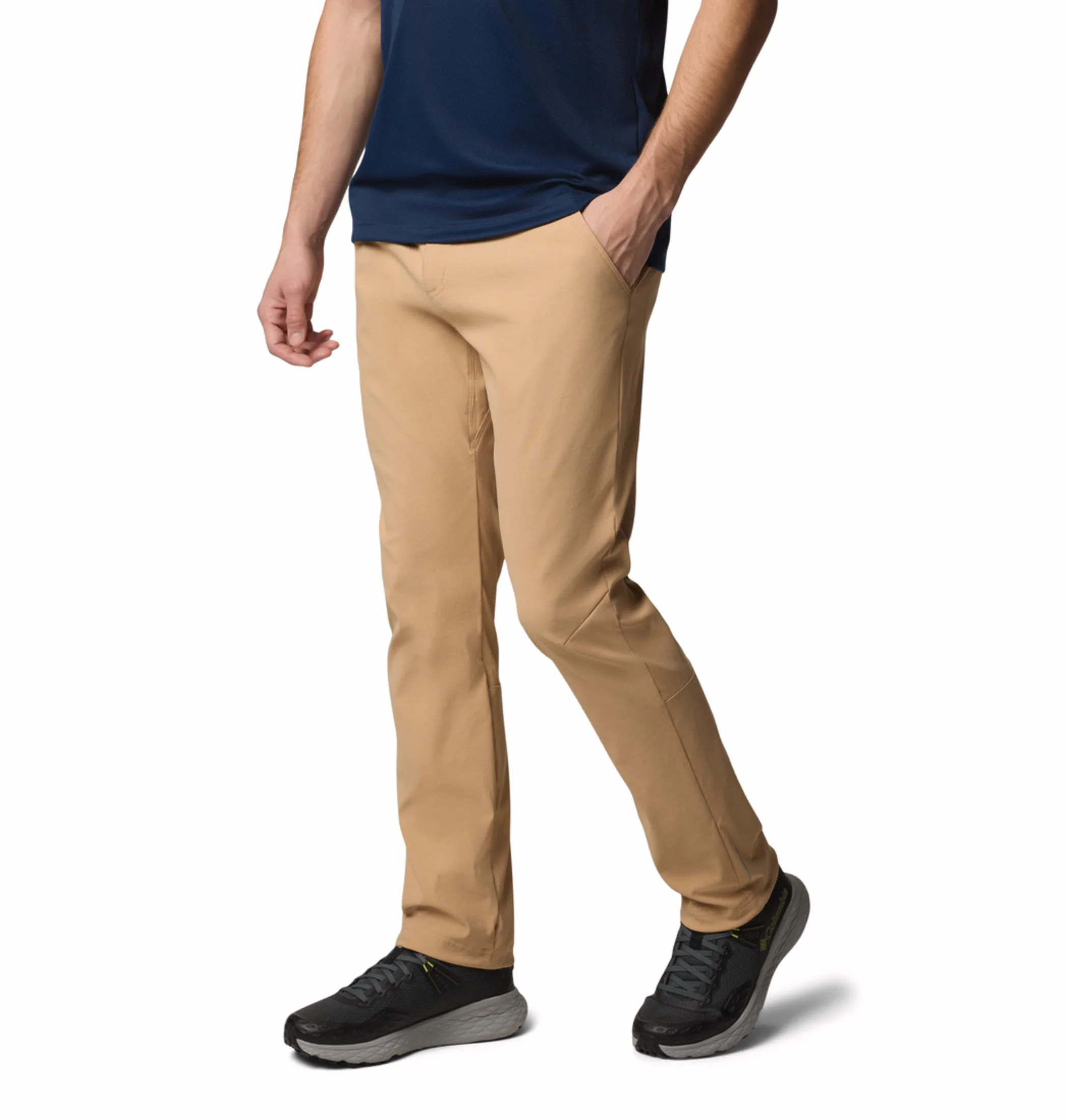 Columbia Men Brown Black Mesa Woven Pant II (Sun Protection) - Image 4