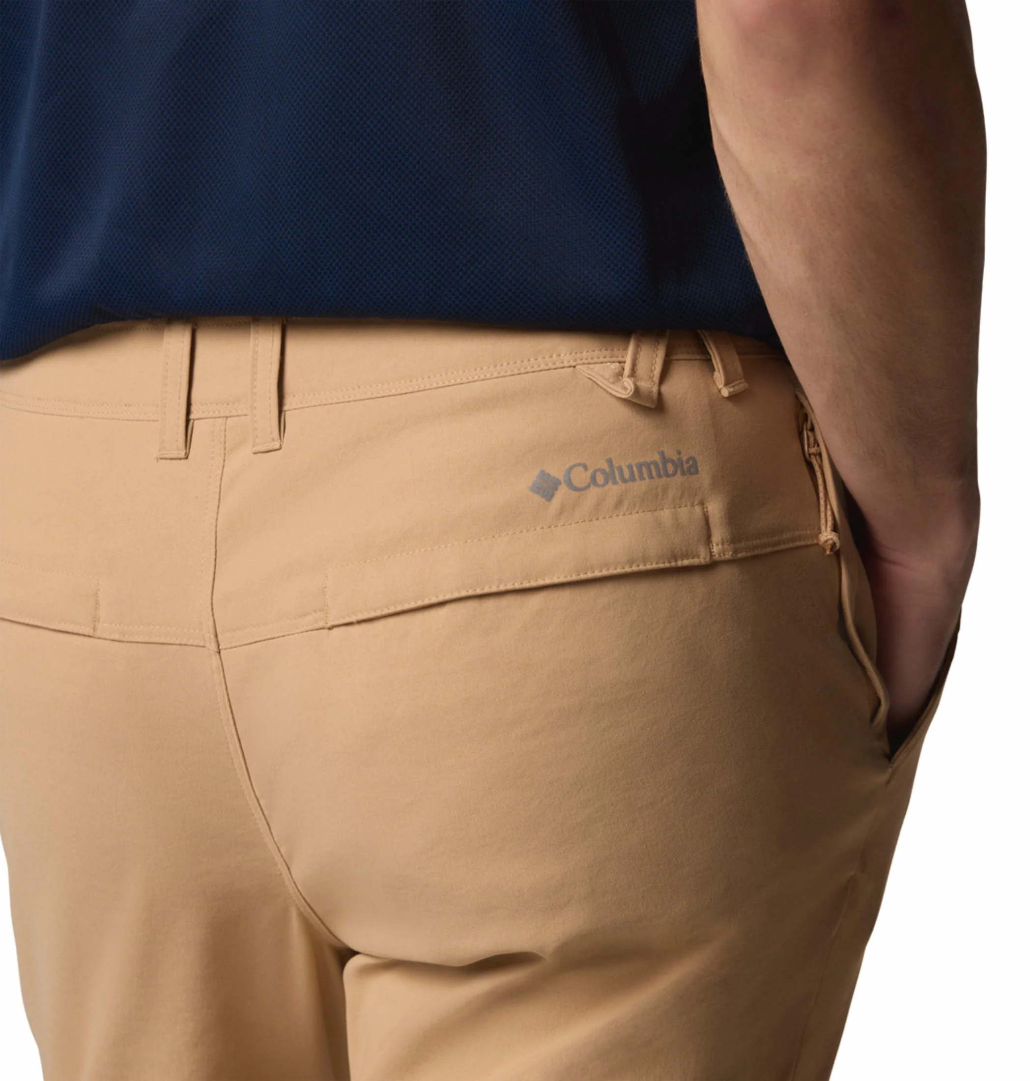 Columbia Men Brown Black Mesa Woven Pant II (Sun Protection) - Image 8