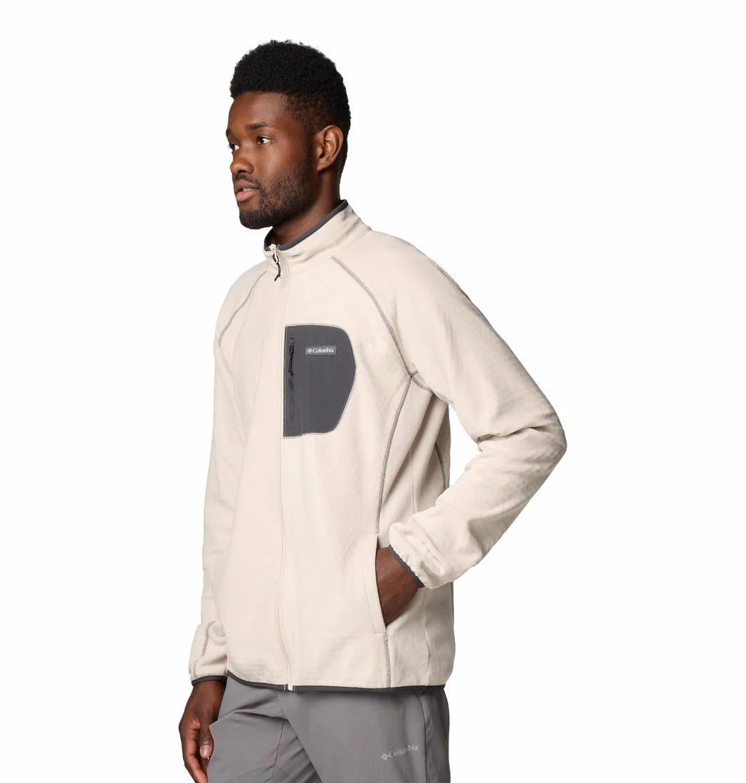 Columbia Men Brown Outdoor Tracks Full Zip II - Image 3