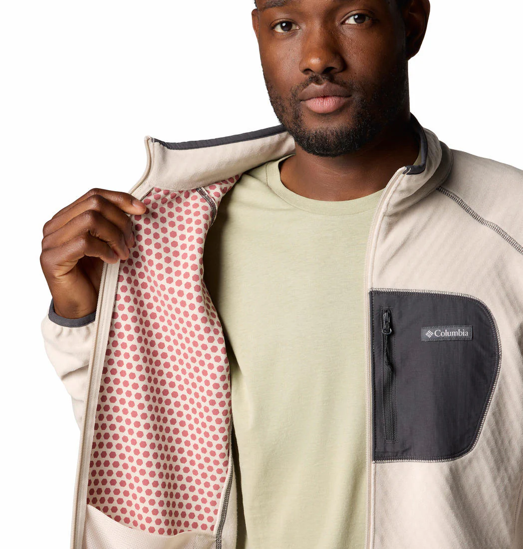 Columbia Men Brown Outdoor Tracks Full Zip II - Image 6
