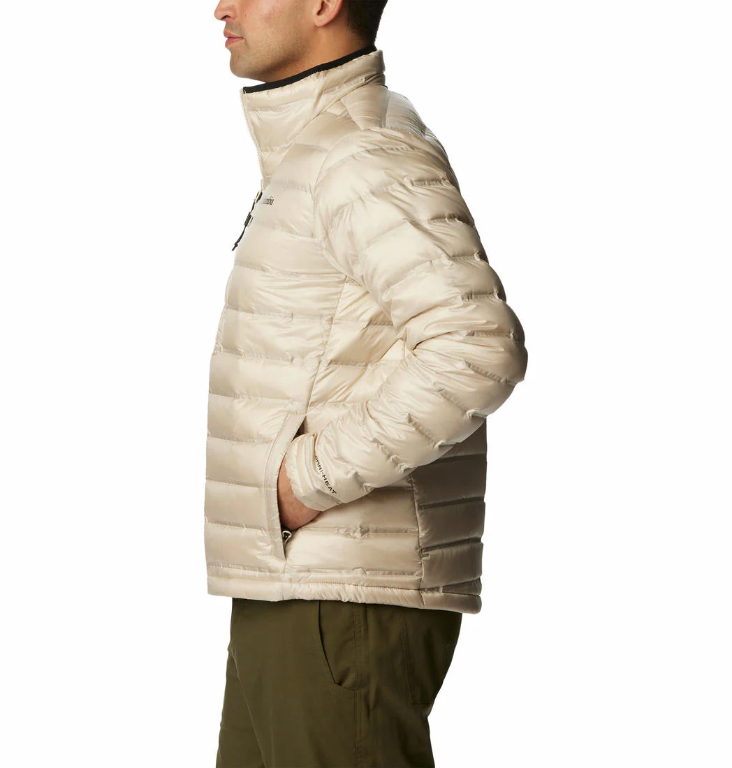 Columbia Men Brown Pebble Peak II Down Jacket - Image 4