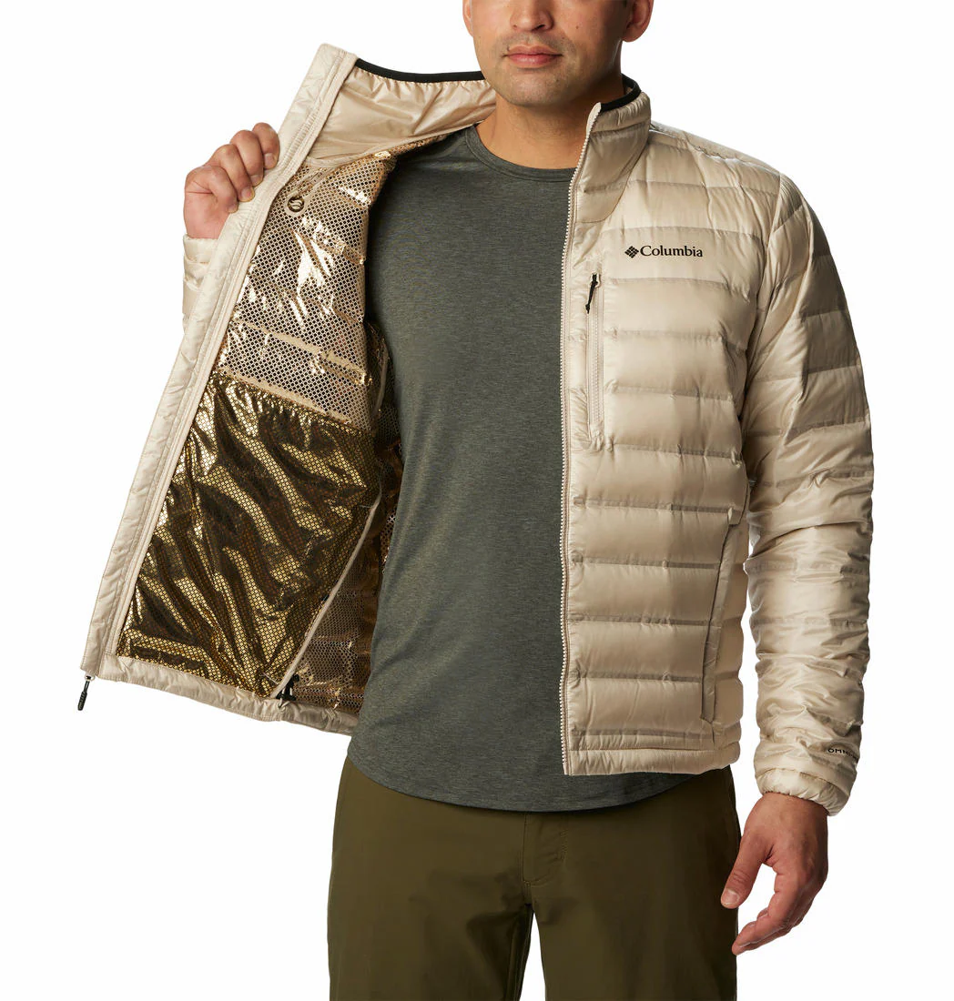 Columbia Men Brown Pebble Peak II Down Jacket - Image 5