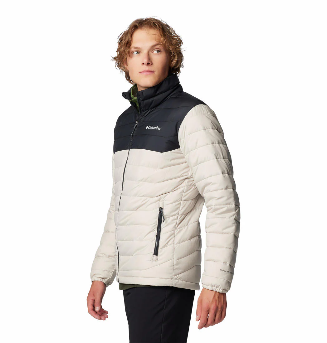 Columbia Men Brown Powder Lite II Jacket - Image 3