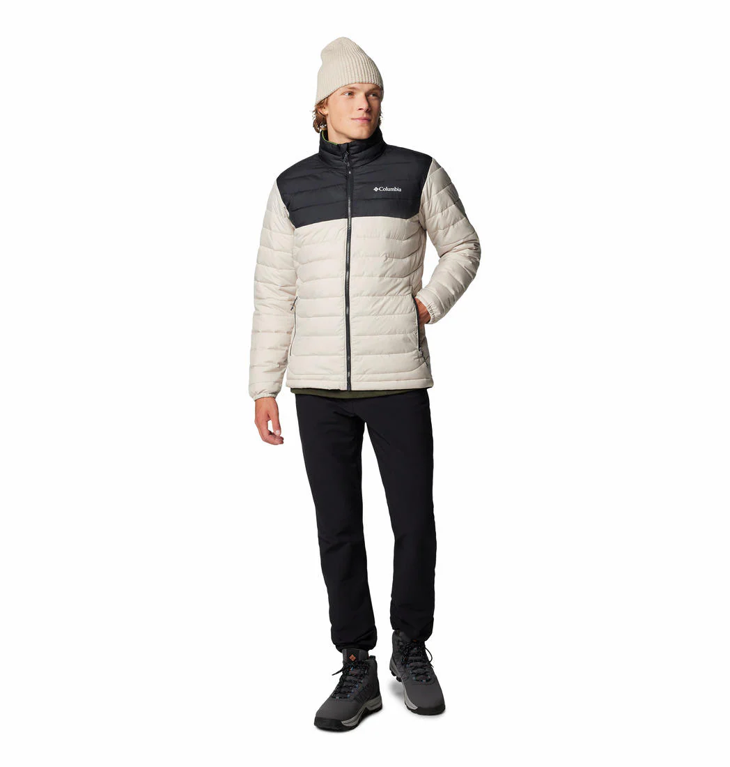 Columbia Men Brown Powder Lite II Jacket - Image 4