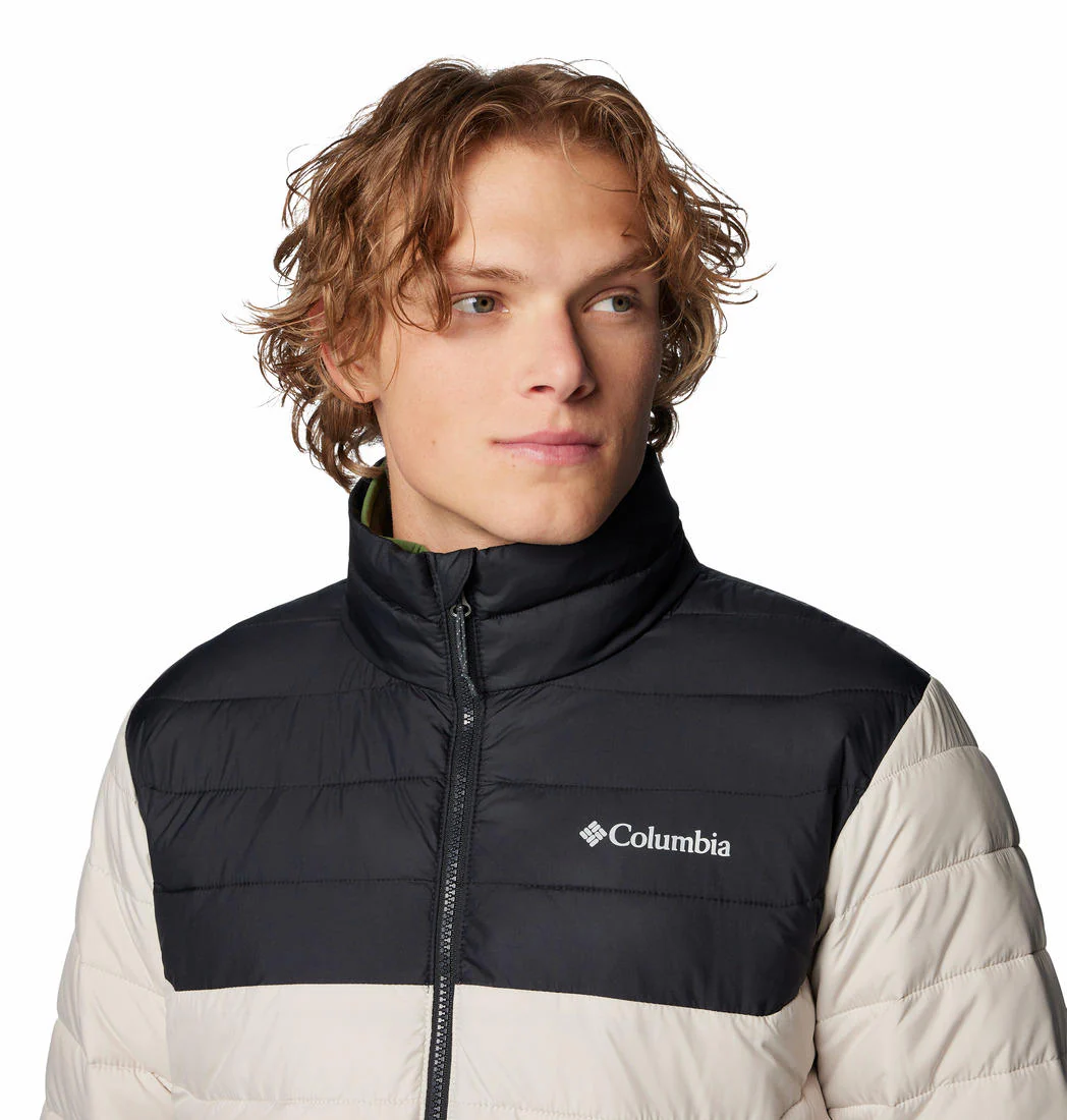 Columbia Men Brown Powder Lite II Jacket - Image 5