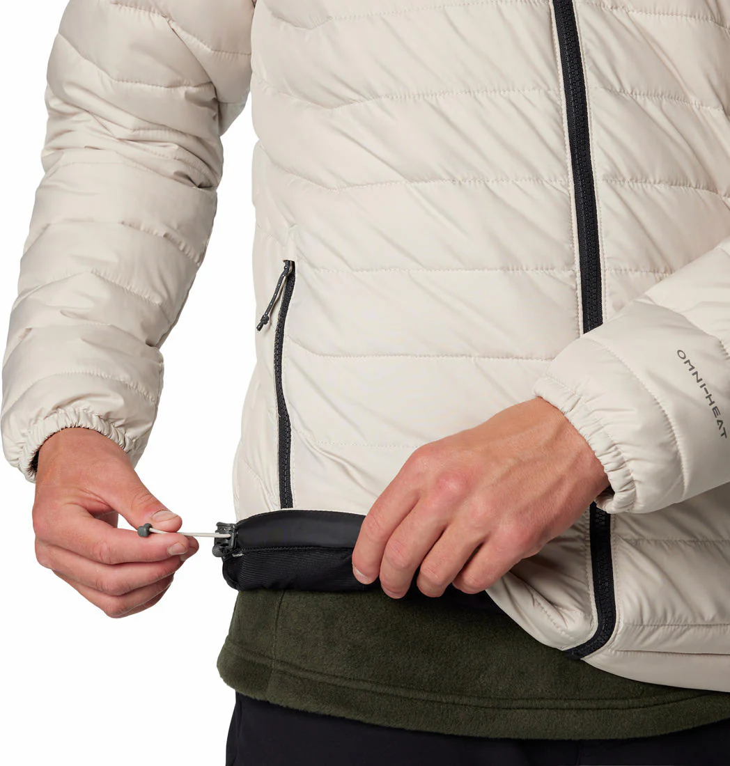 Columbia Men Brown Powder Lite II Jacket - Image 7