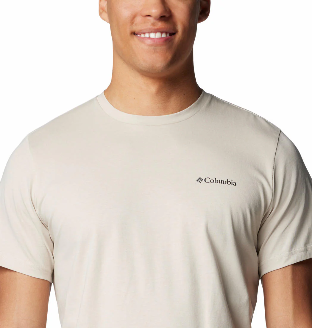Columbia Men Brown Rapid Ridge Back Graphic Tee II - Image 3