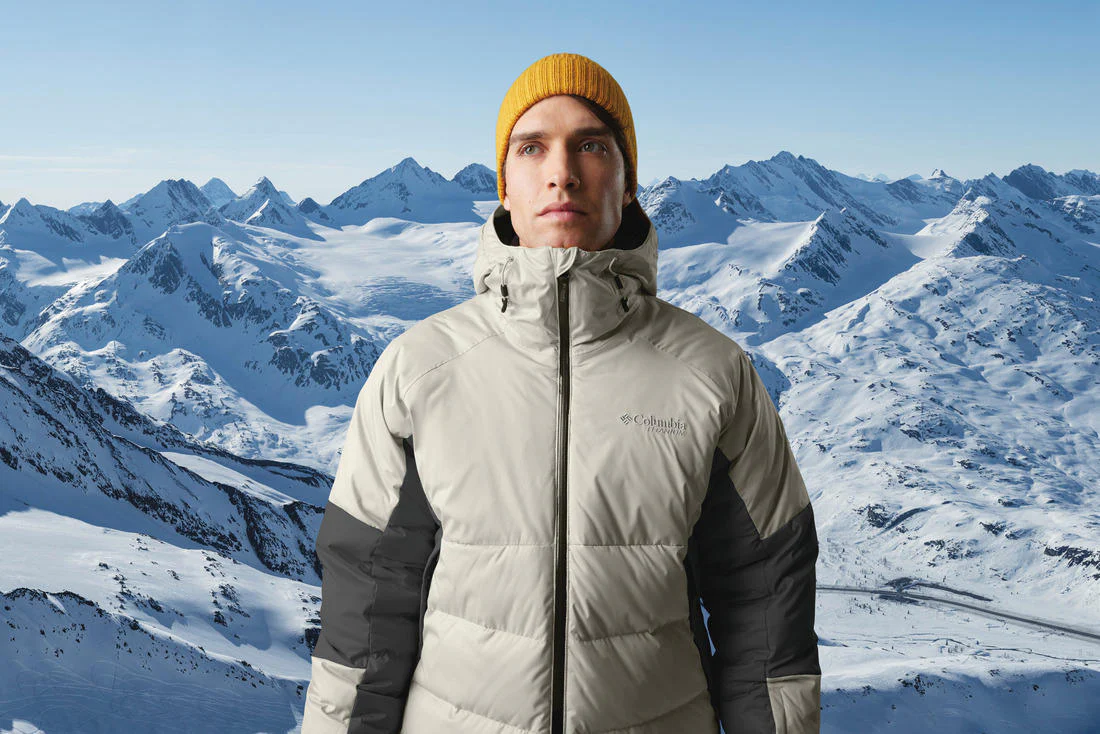 Columbia Men Brown Roaring Fork II Down Jacket - Image 15