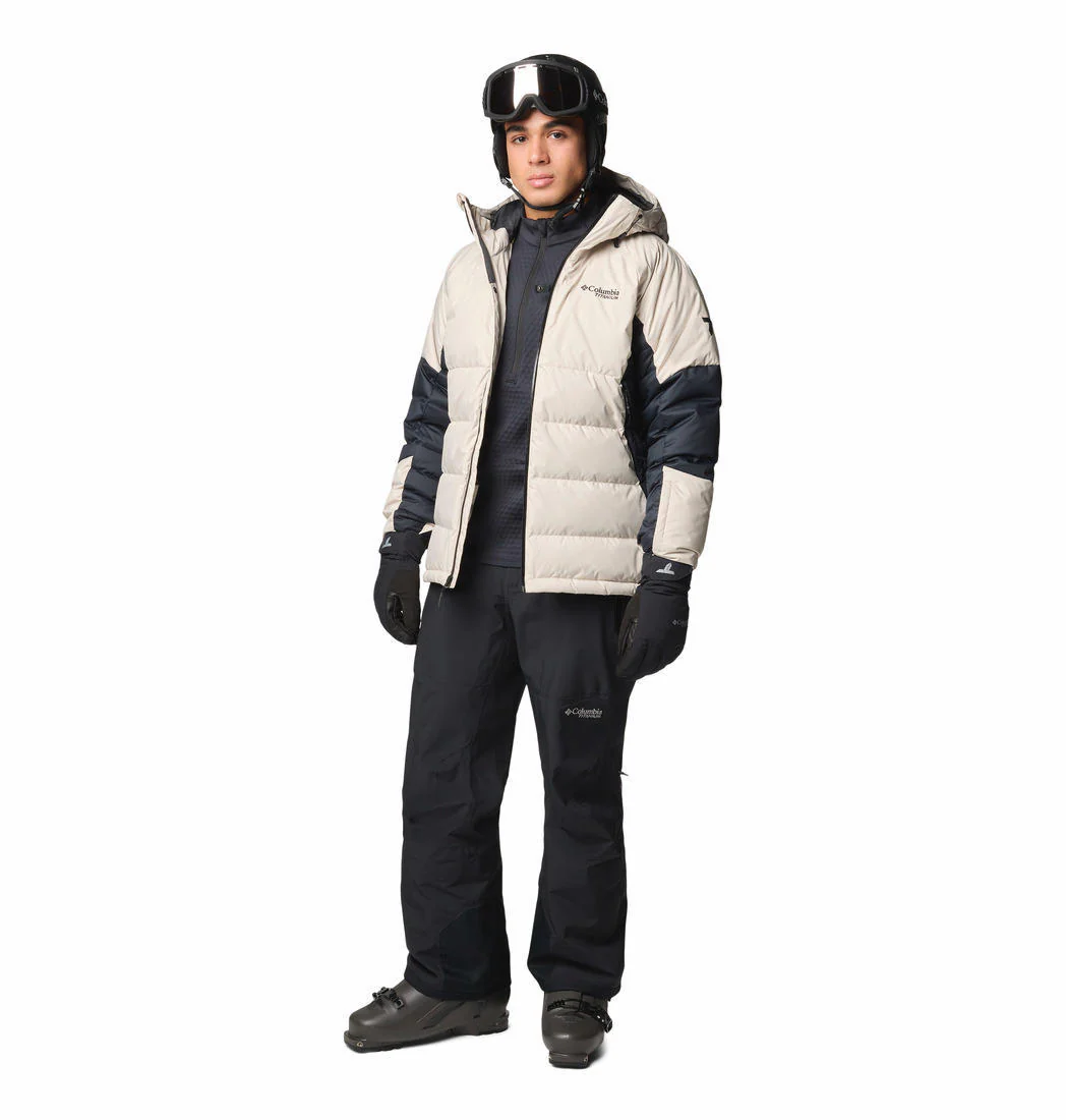 Columbia Men Brown Roaring Fork II Down Jacket - Image 4