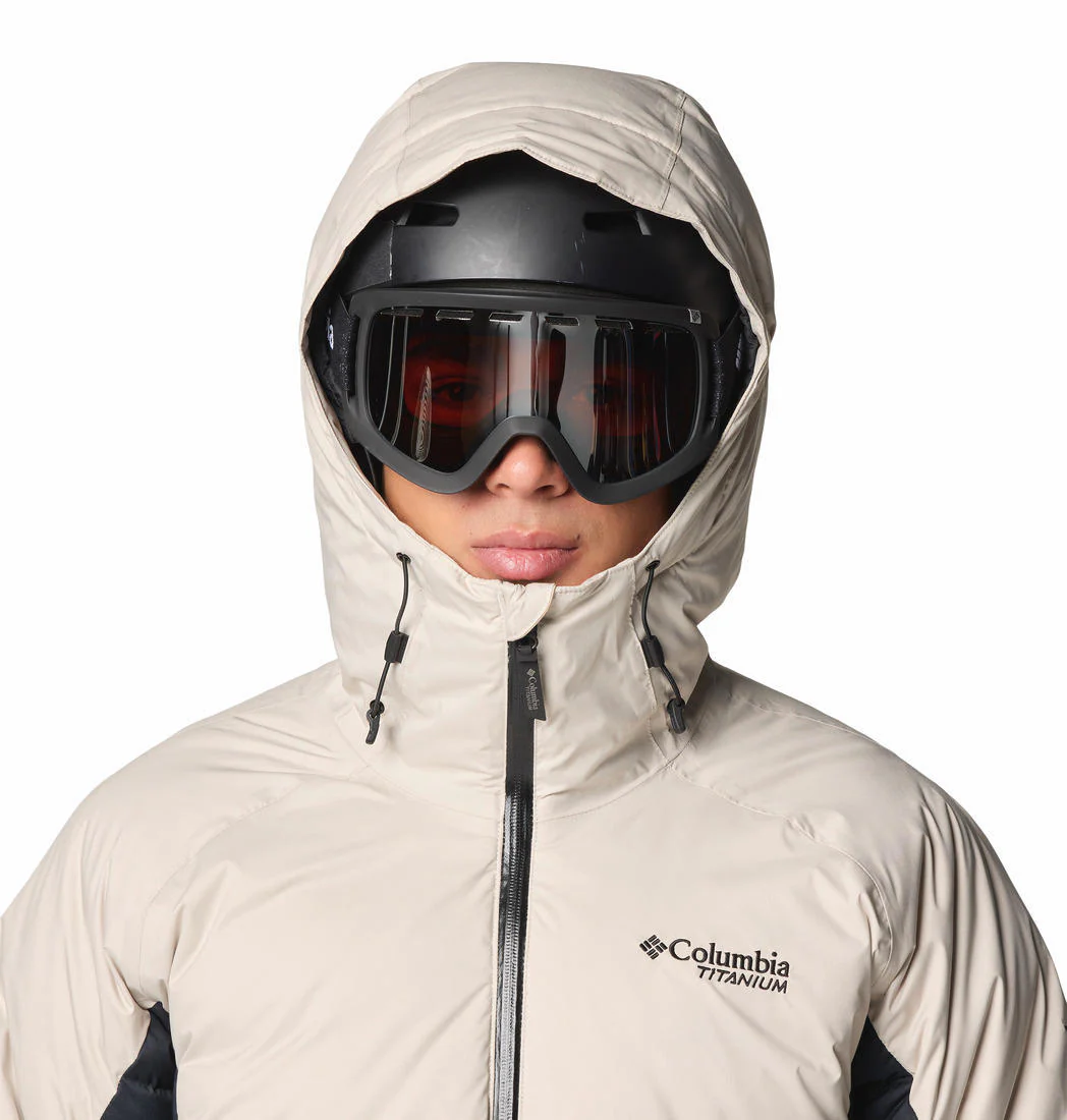 Columbia Men Brown Roaring Fork II Down Jacket - Image 5