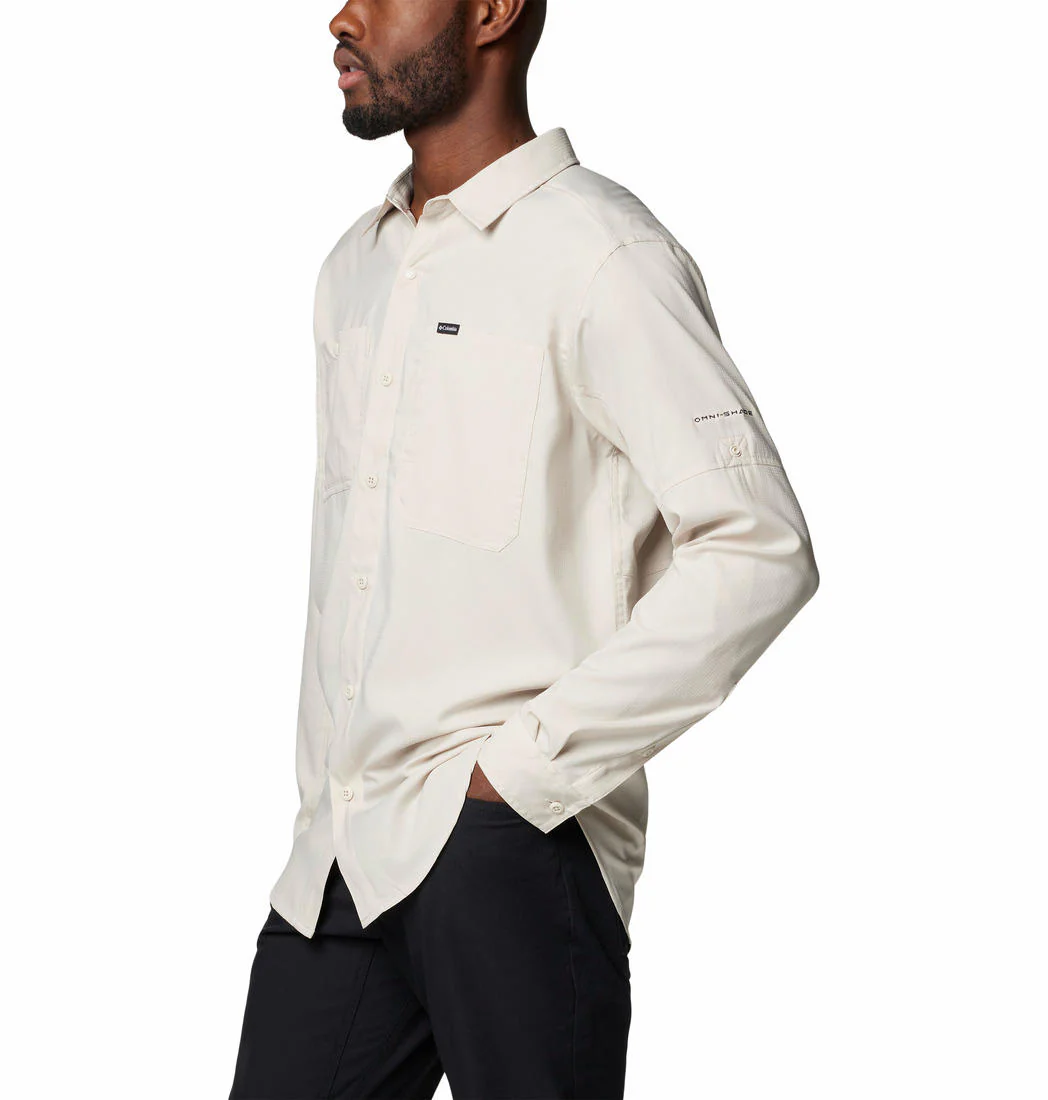 Columbia Men Brown Silver Ridge Utility Lite Long Sleeve (Sun Protection) - Image 3
