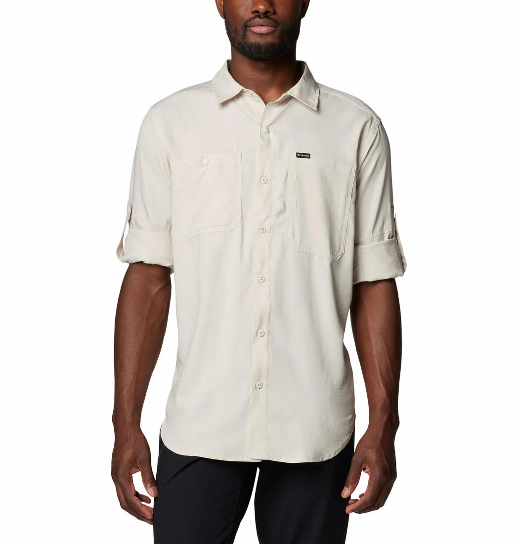 Columbia Men Brown Silver Ridge Utility Lite Long Sleeve (Sun Protection) - Image 4