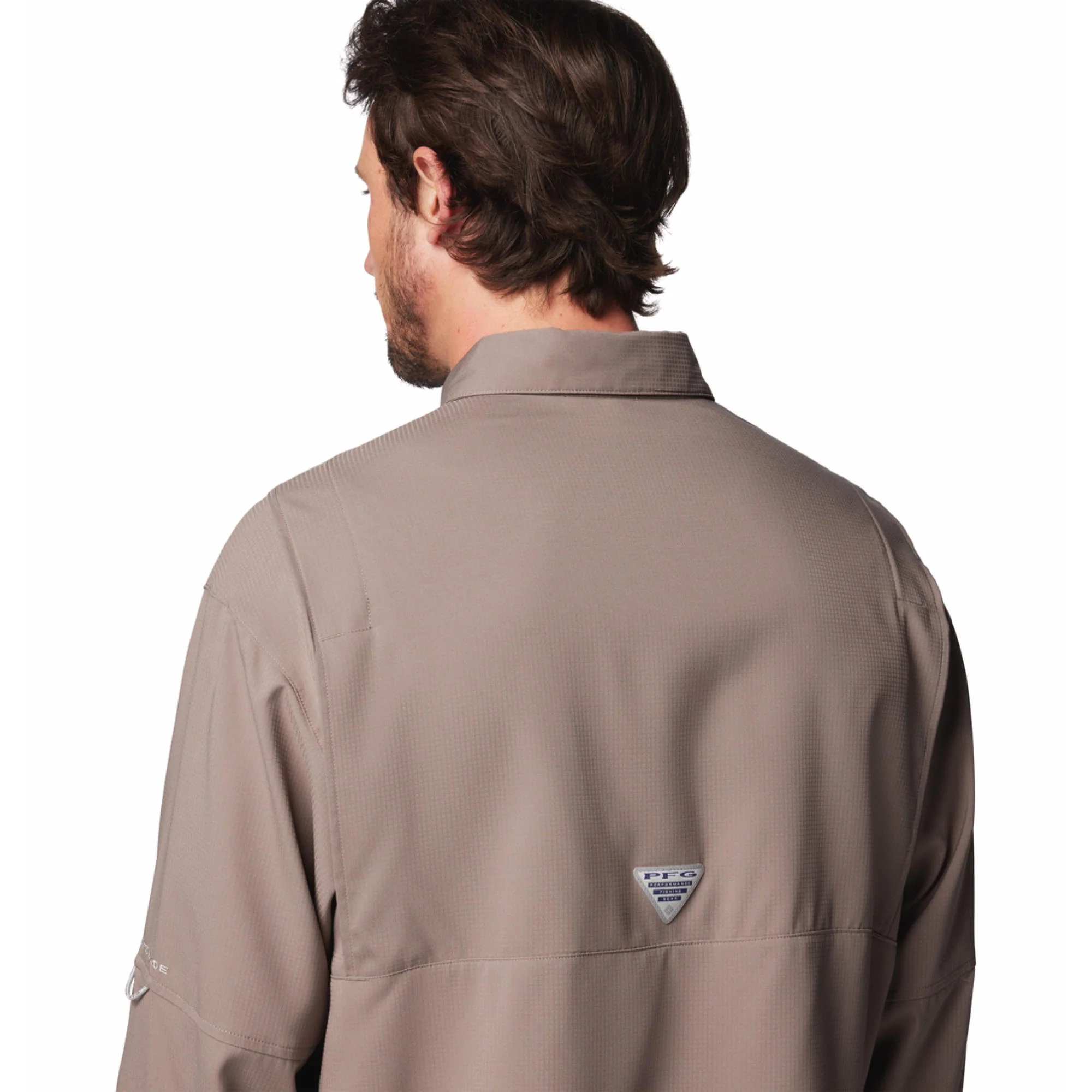 Columbia Men Brown Tamiami II LS Shirt (Sun Protection) - Image 7