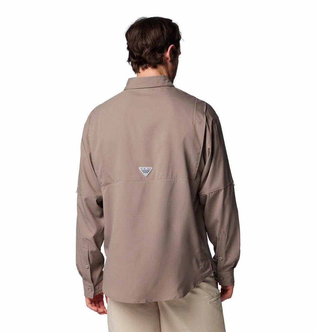 Columbia Men Brown Tamiami II LS Shirt (Sun Protection) - Image 2