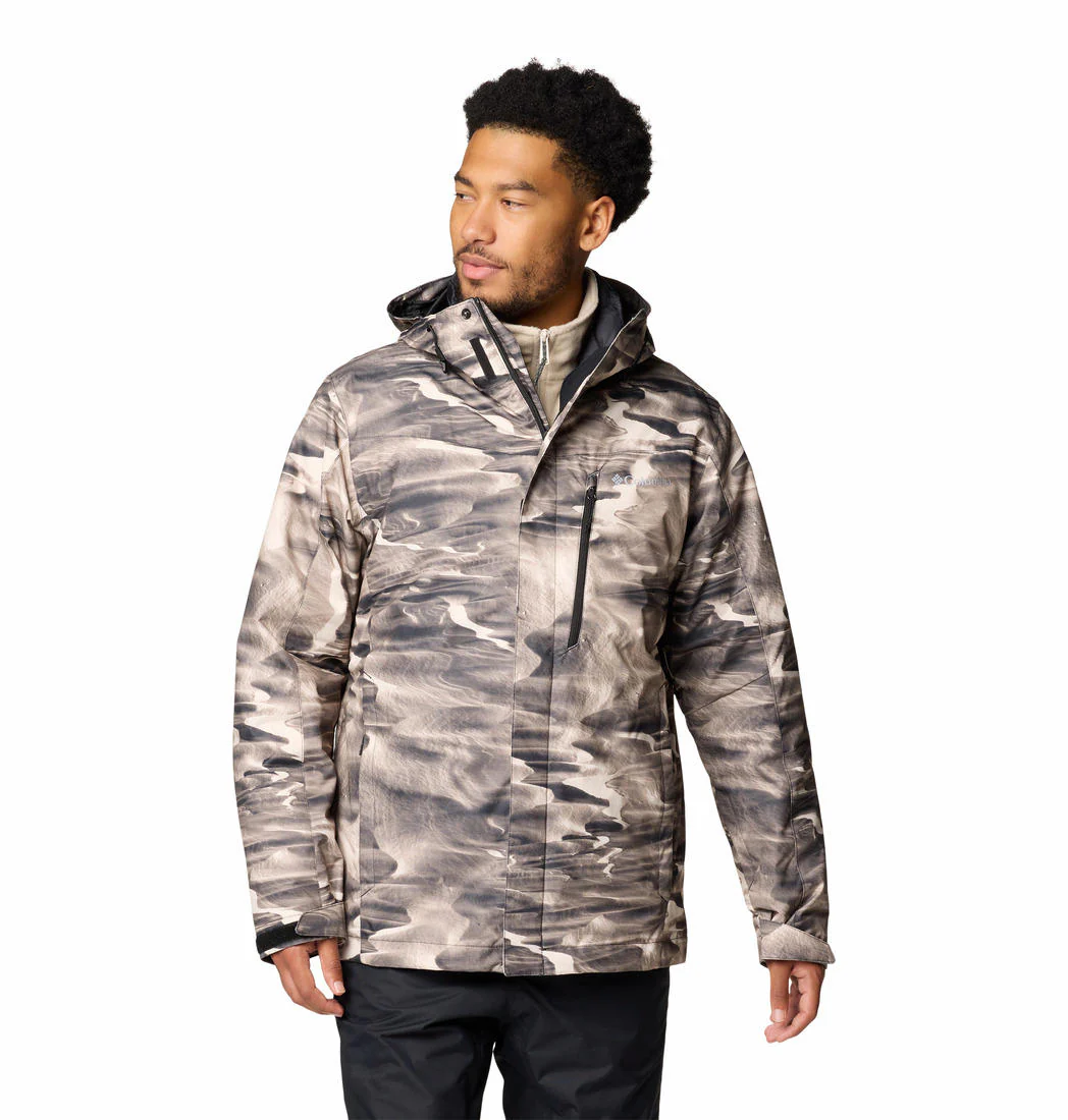 Columbia Men Brown Whirlibird V Printed Interchange Jacket - Image 13