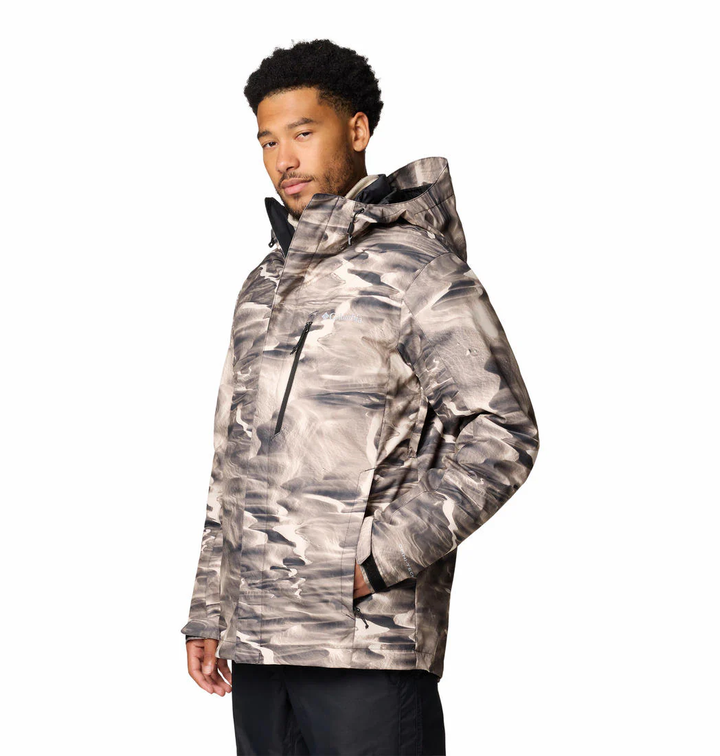 Columbia Men Brown Whirlibird V Printed Interchange Jacket - Image 3