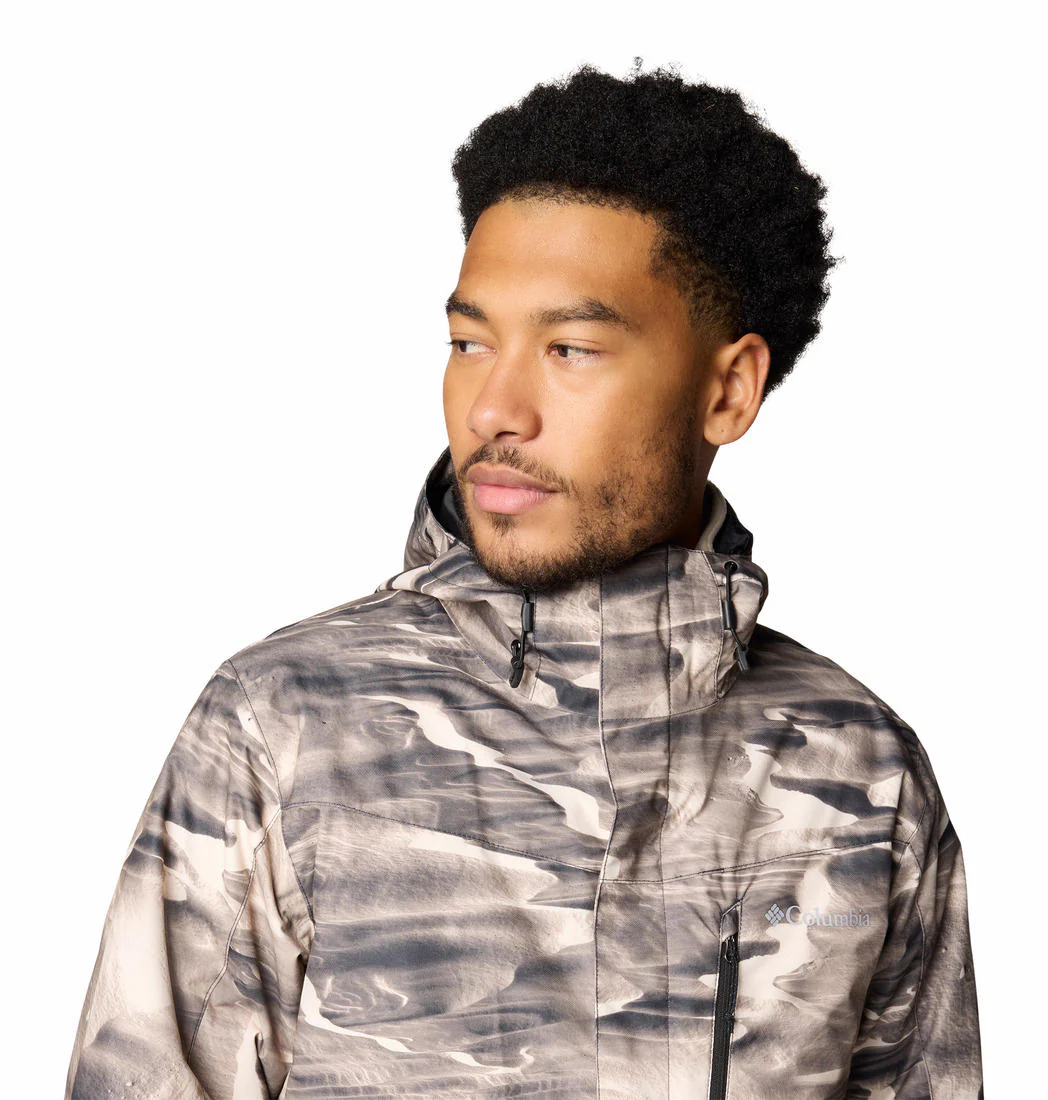 Columbia Men Brown Whirlibird V Printed Interchange Jacket - Image 5