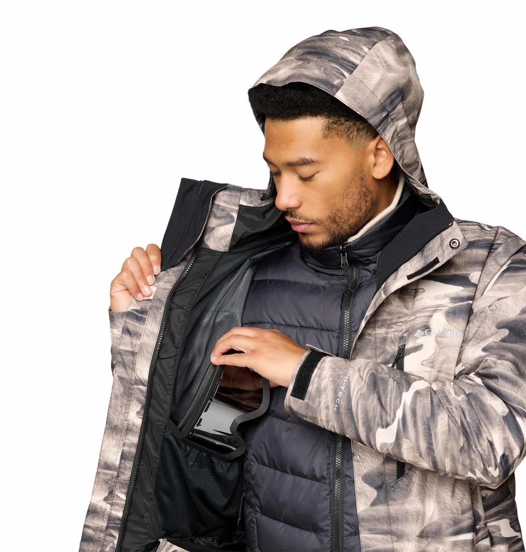 Columbia Men Brown Whirlibird V Printed Interchange Jacket - Image 6