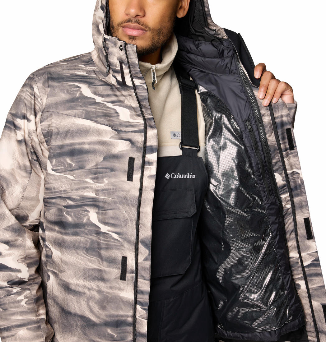 Columbia Men Brown Whirlibird V Printed Interchange Jacket - Image 9