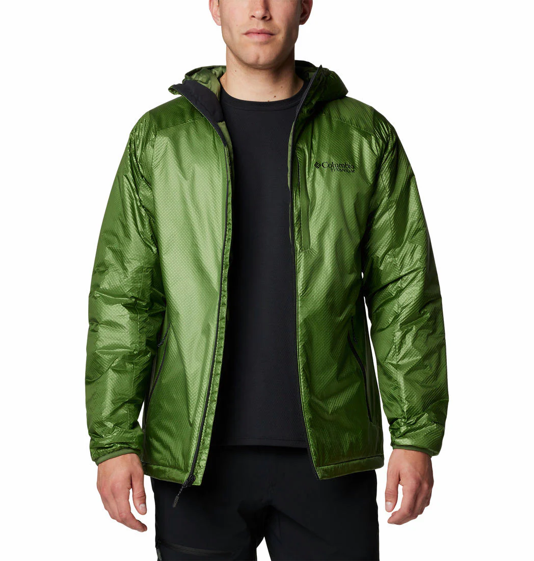 Columbia Men Green Arch Rock II Hooded Jacket - Image 4