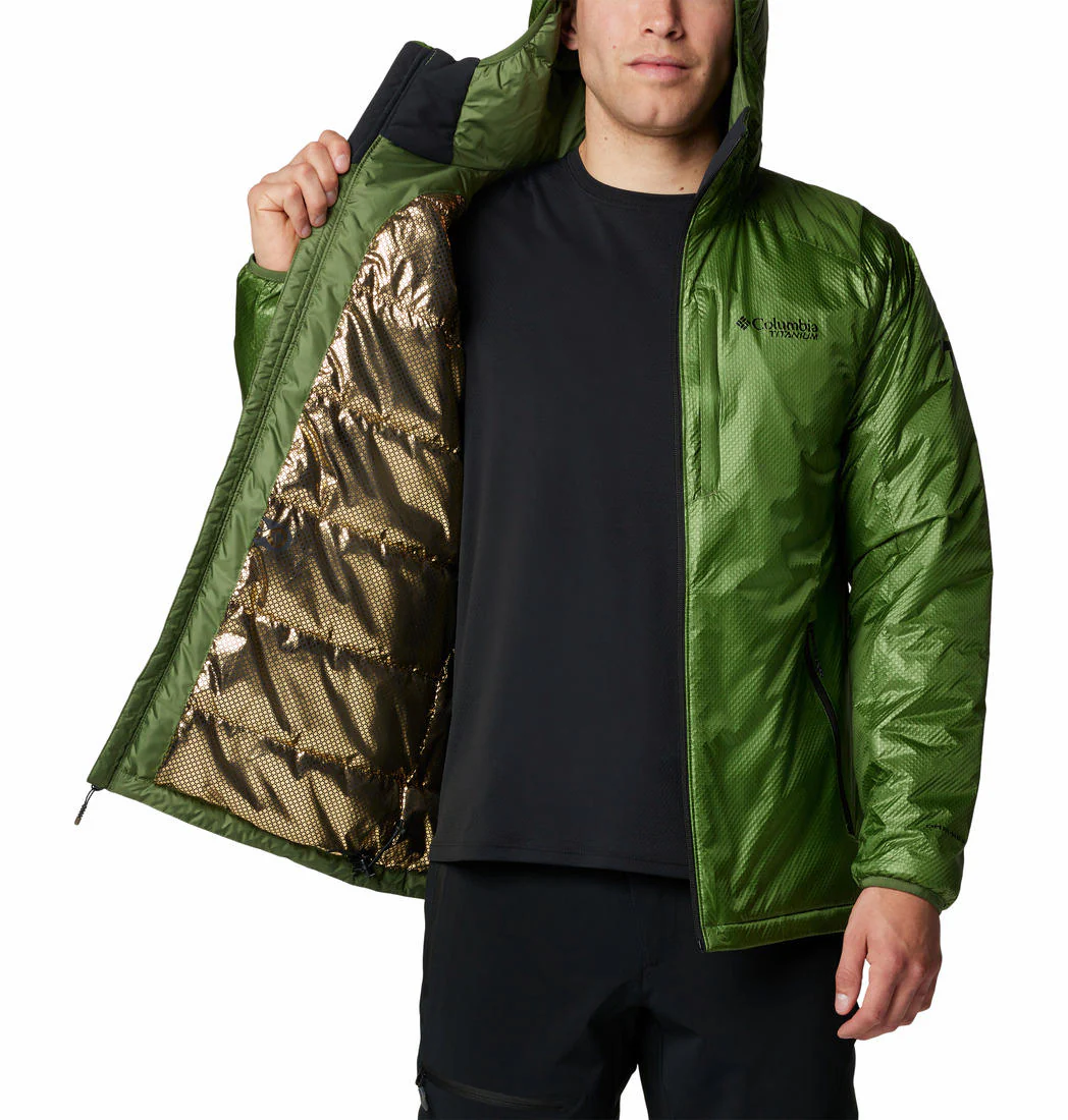 Columbia Men Green Arch Rock II Hooded Jacket - Image 5