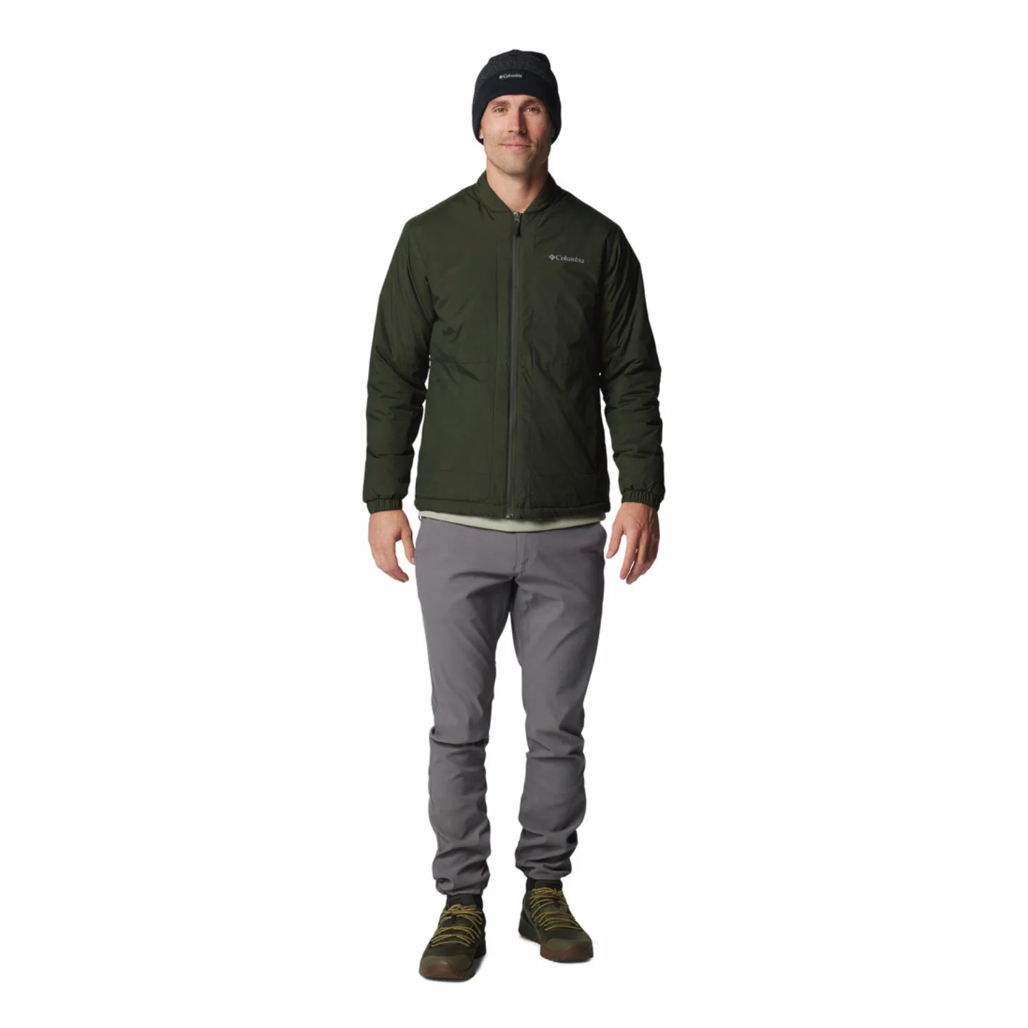 Columbia Men Green Black Mesa Jacket - Image 3
