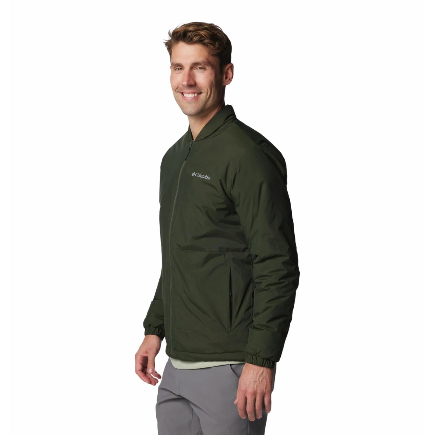 Columbia Men Green Black Mesa Jacket - Image 5
