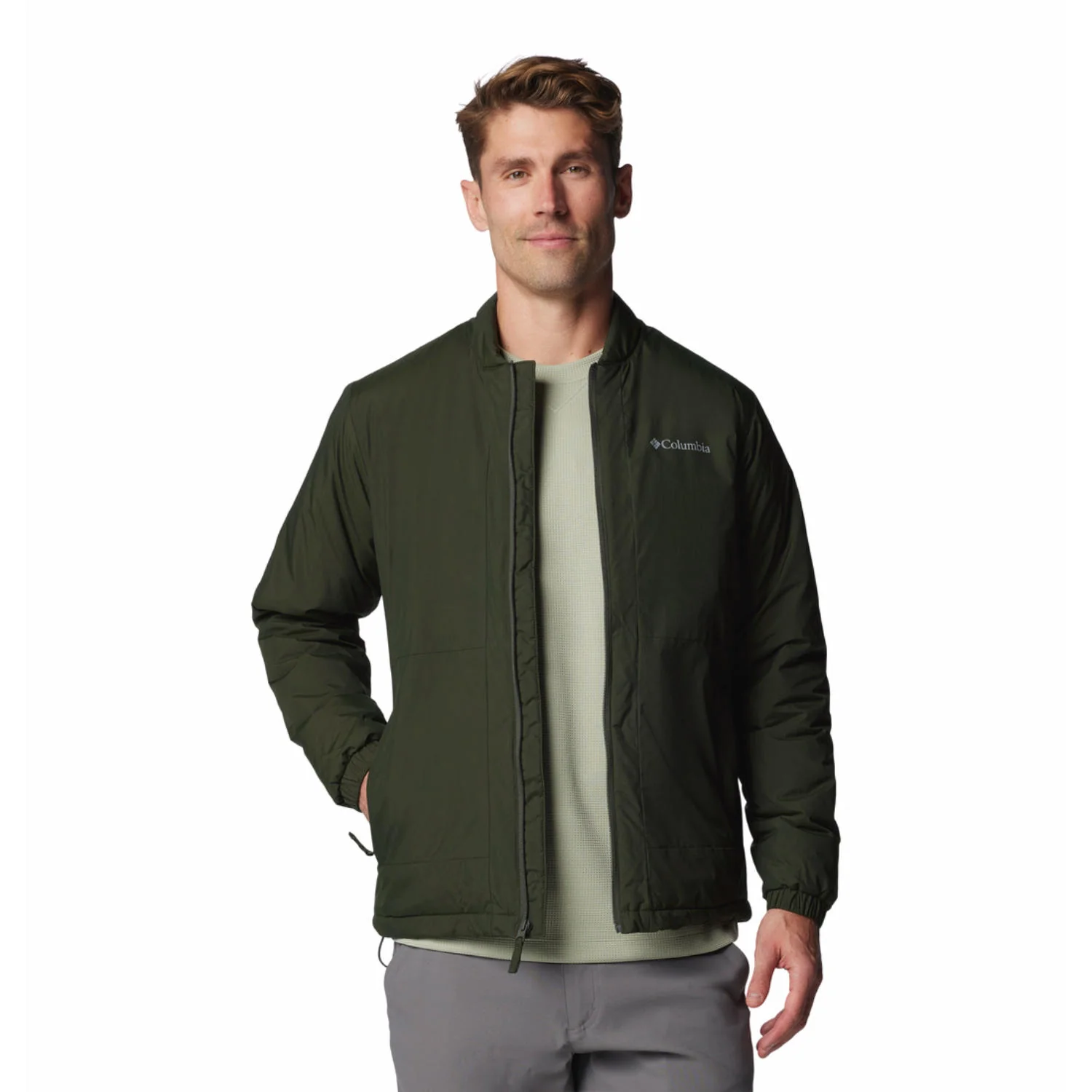 Columbia Men Green Black Mesa Jacket - Image 8