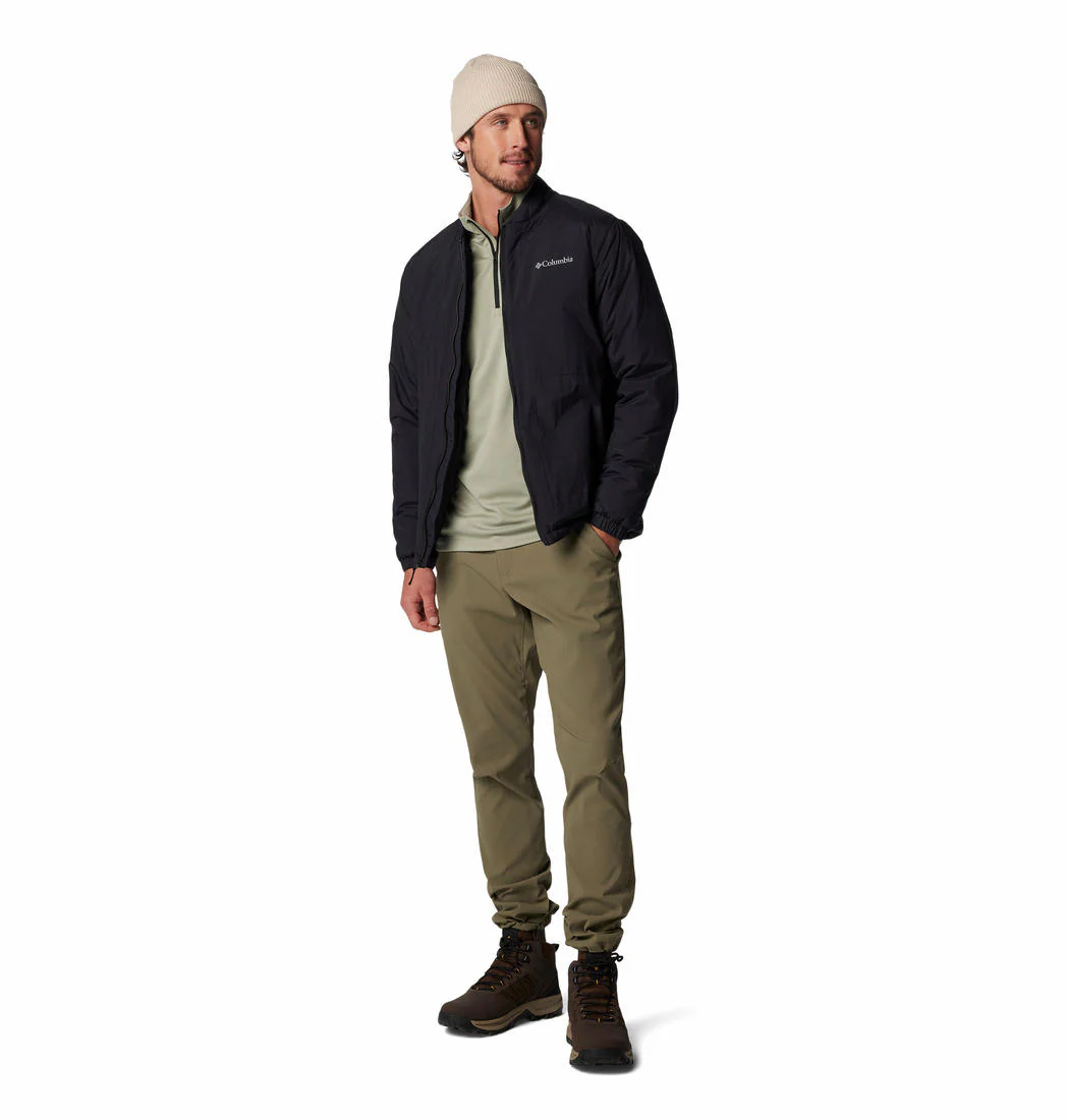 Columbia Men Green Black Mesa Woven Pant II (Sun Protection) - Image 4