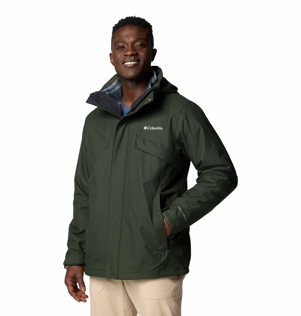 Columbia Men Green Bugaboo III Fleece Interchange Jacket - Image 3