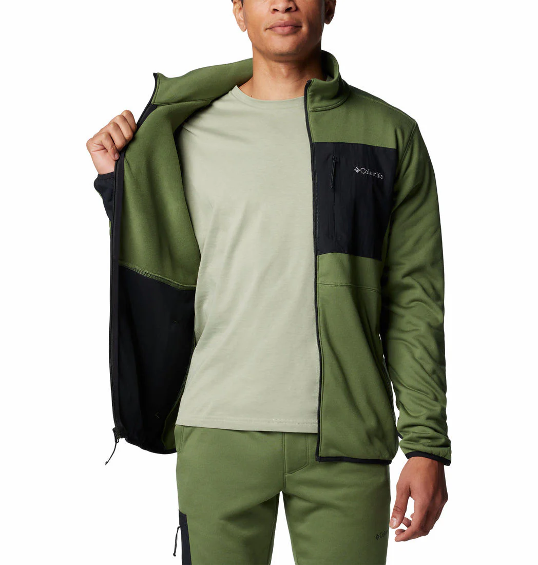 Columbia Men Green Columbia Hike Full Zip II - Image 5