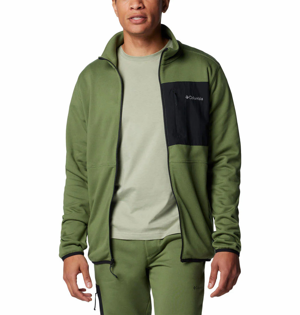 Columbia Men Green Columbia Hike Full Zip II - Image 6