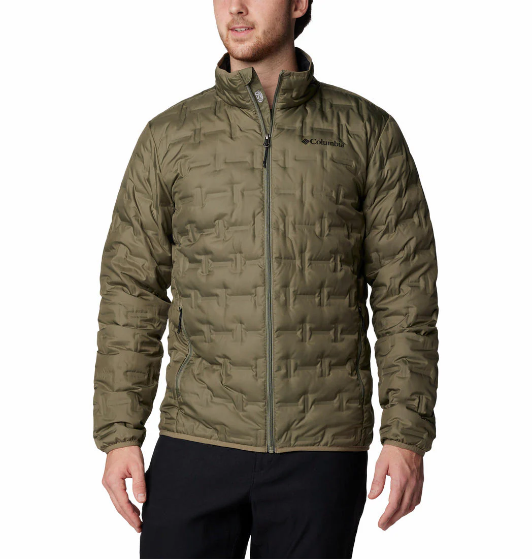 Columbia Men Green Delta Ridge II Down Jacket