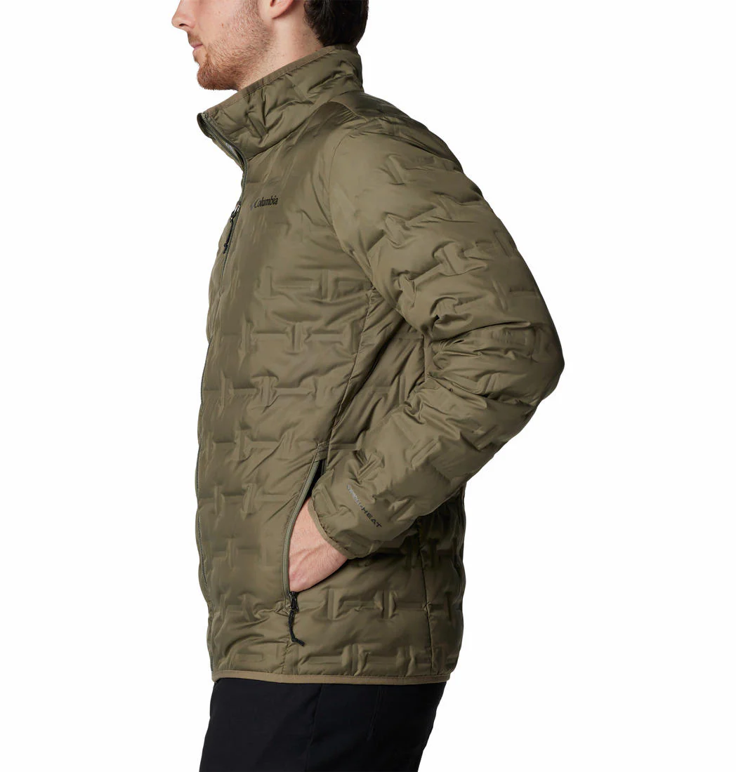 Columbia Men Green Delta Ridge II Down Jacket - Image 4