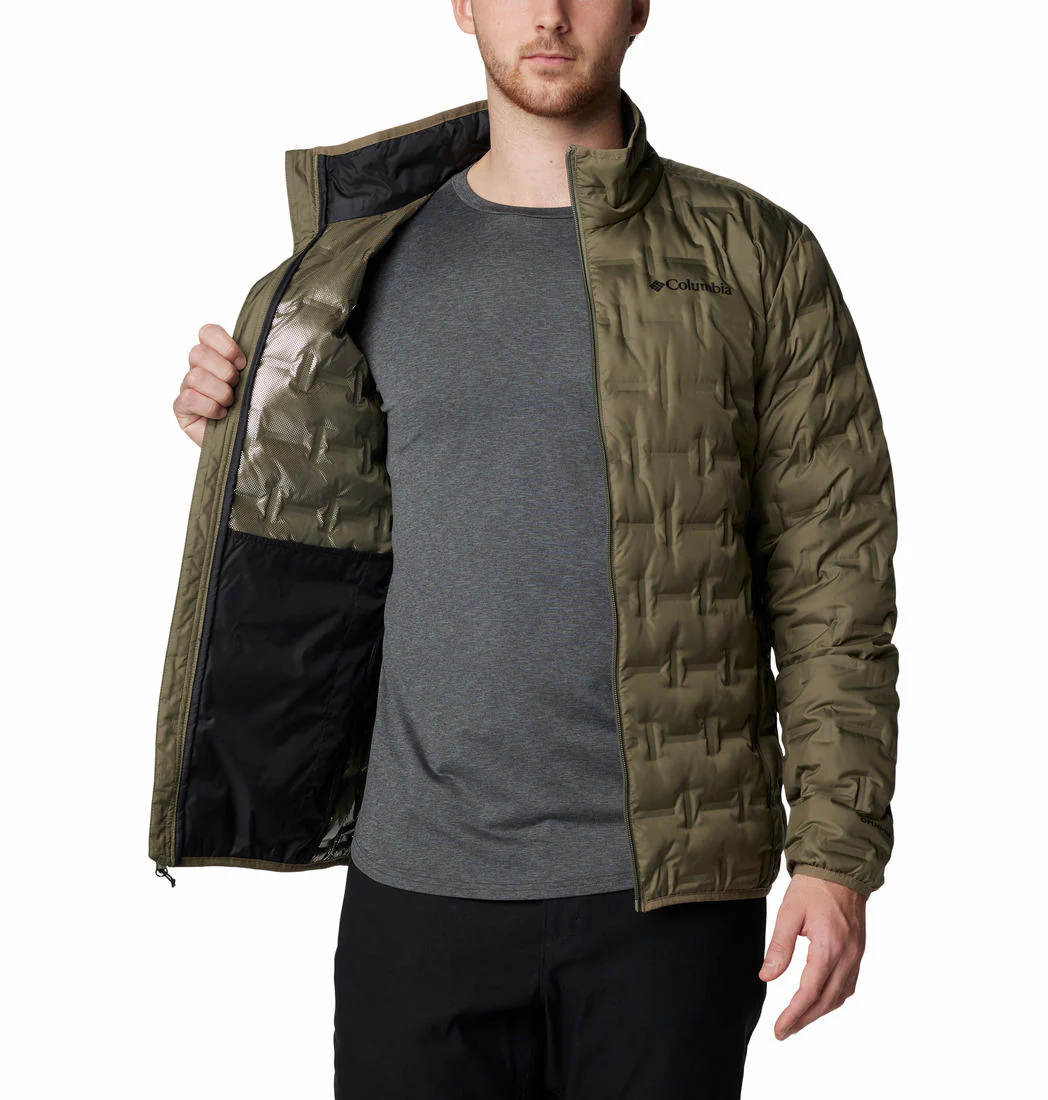 Columbia Men Green Delta Ridge II Down Jacket - Image 7