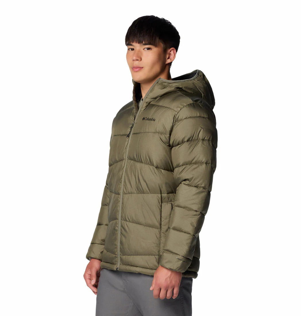 Columbia Men Green Fivemile Butte II Hooded Jacket - Image 3