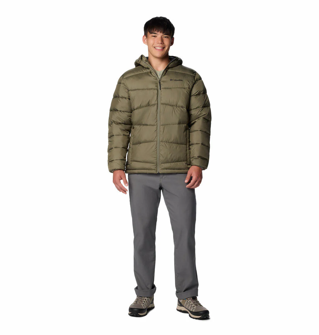 Columbia Men Green Fivemile Butte II Hooded Jacket - Image 4