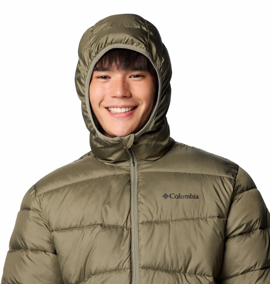 Columbia Men Green Fivemile Butte II Hooded Jacket - Image 5
