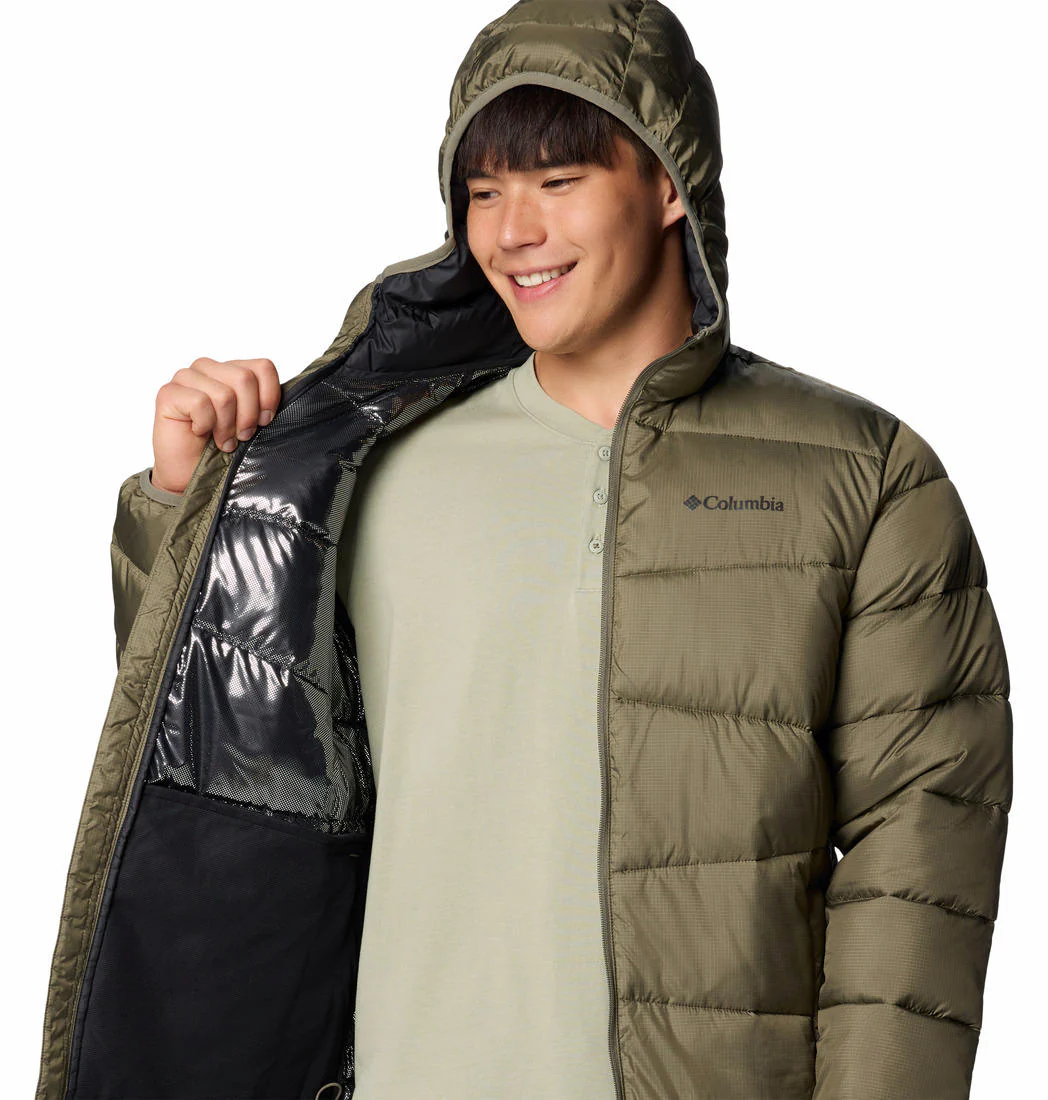 Columbia Men Green Fivemile Butte II Hooded Jacket - Image 7