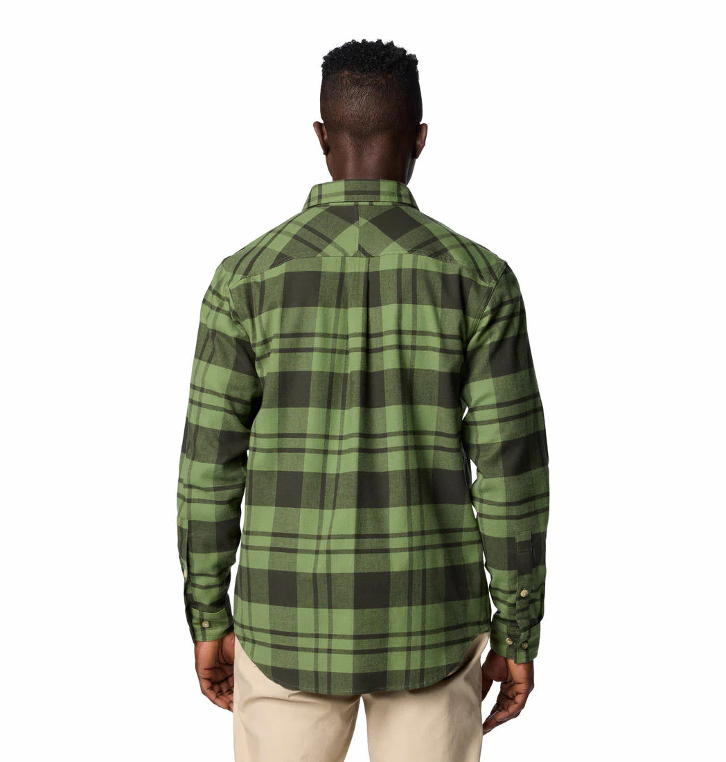 Columbia Men Green Flare Gun Stretch Flannel - Image 2