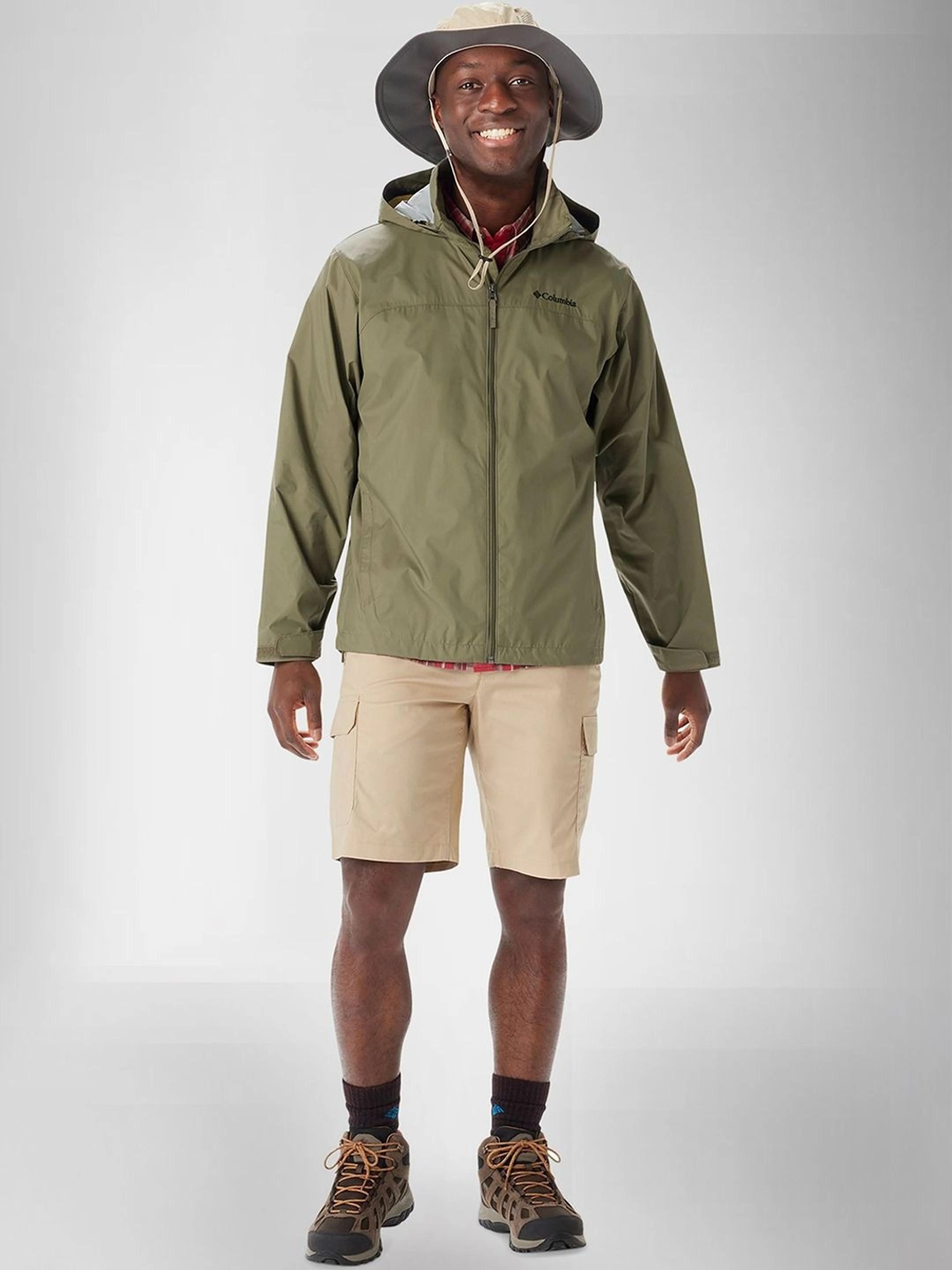 Columbia Men Green Glennaker Lake II Rain Jacket - Image 6