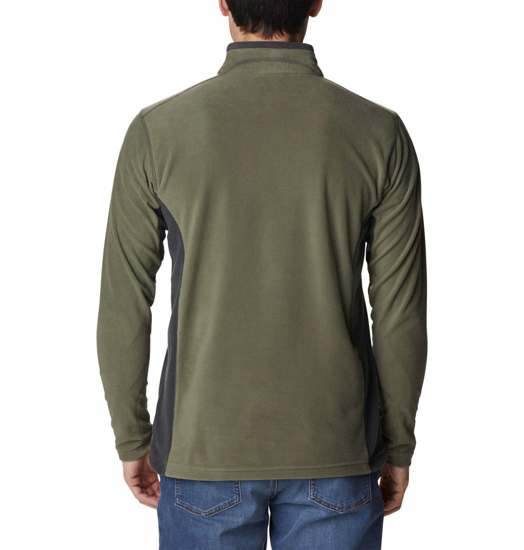 Columbia Men Green Klamath Range II Half Zip - Image 2