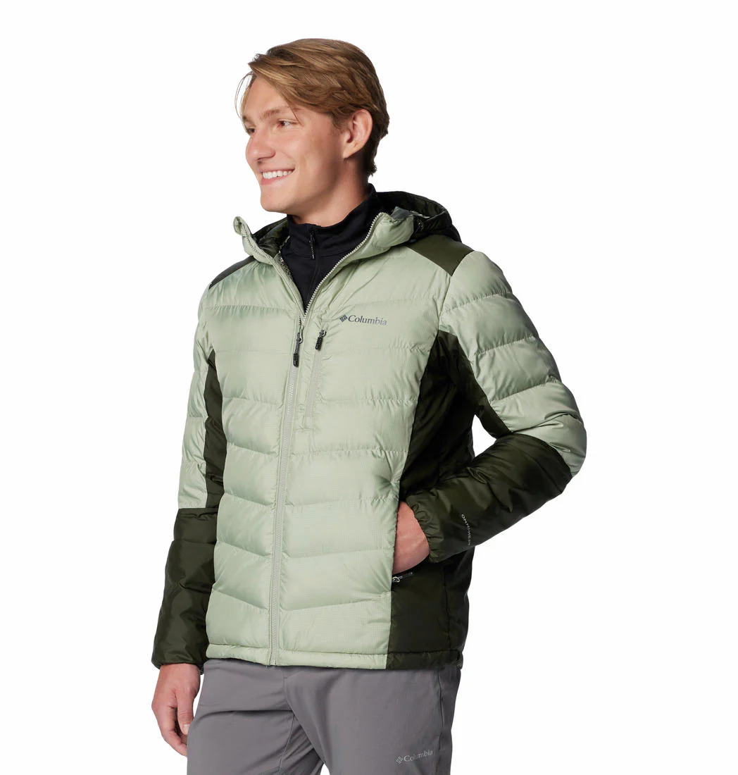Columbia Men Green Labyrinth Loop II Hooded Jacket - Image 4