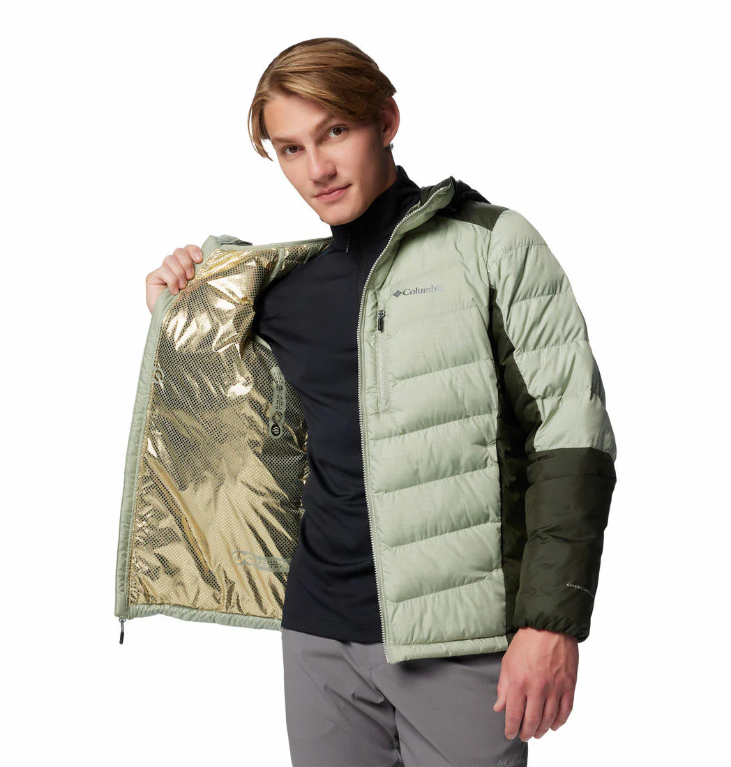 Columbia Men Green Labyrinth Loop II Hooded Jacket - Image 8