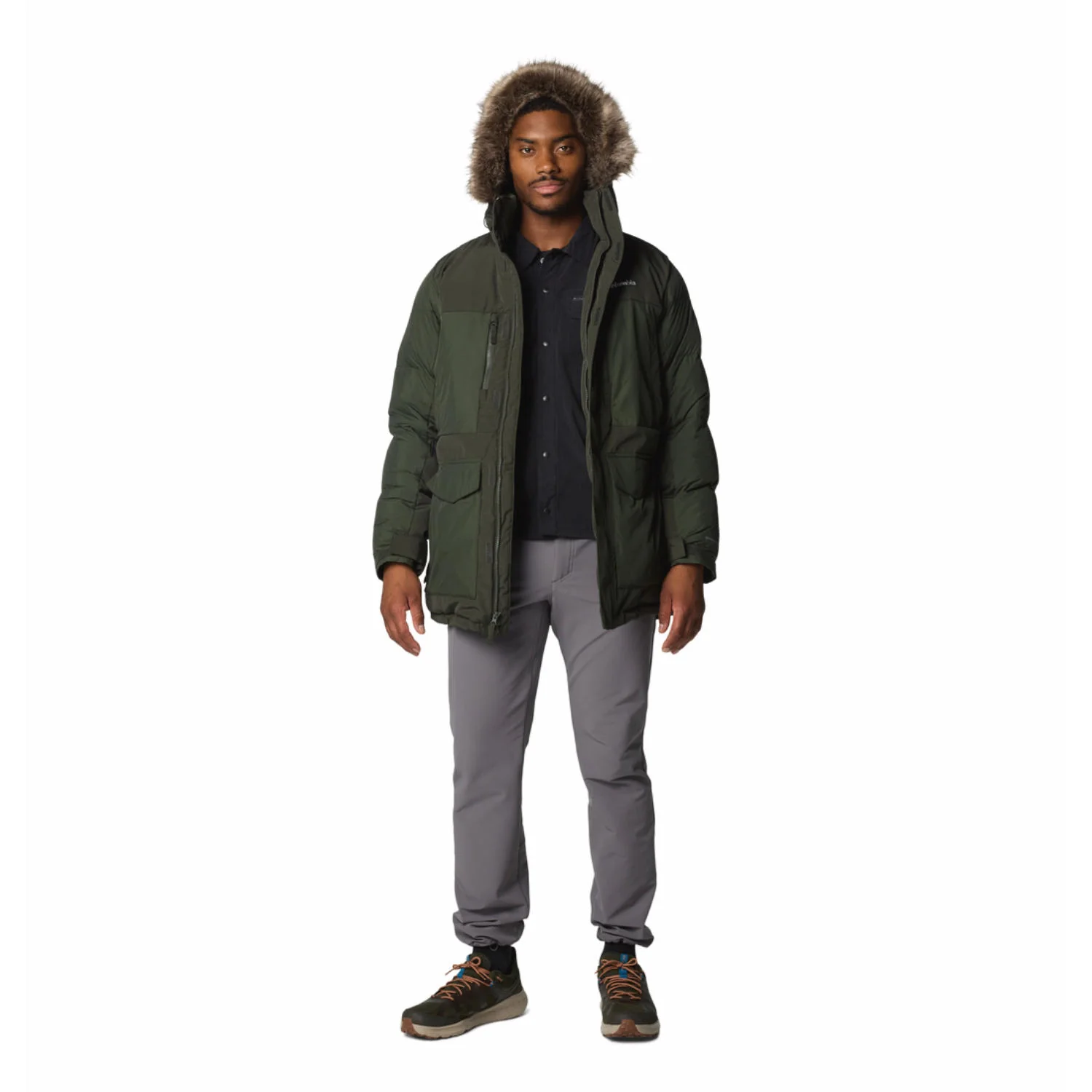 Columbia Men Green Marquam Peak Fusion II Parka - Image 3