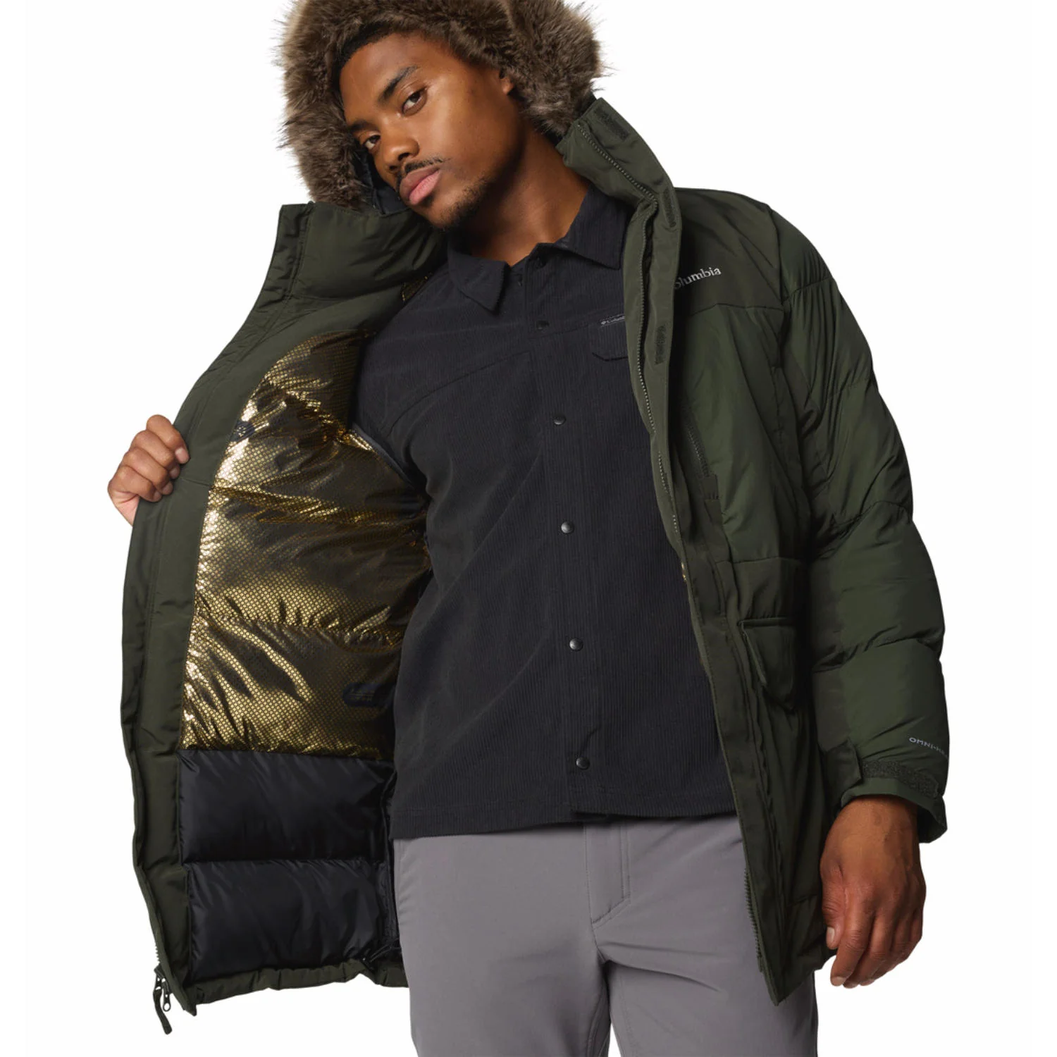 Columbia Men Green Marquam Peak Fusion II Parka - Image 4