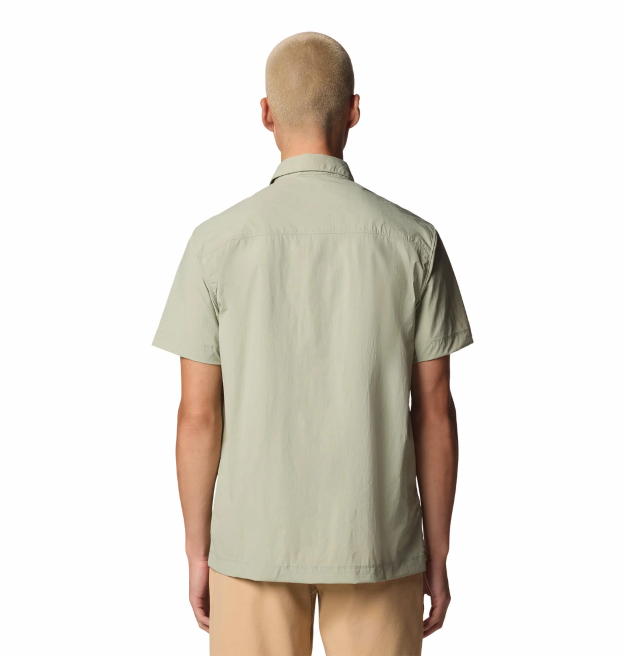 Columbia Men Green Black Mesa Utility SS Shirt - Image 5