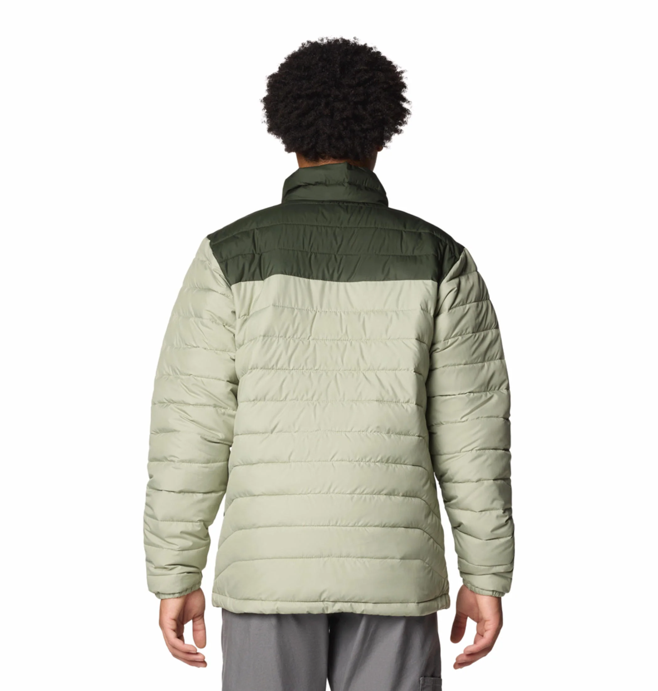 Columbia Men Green Powder Lite II Jacket - Image 5