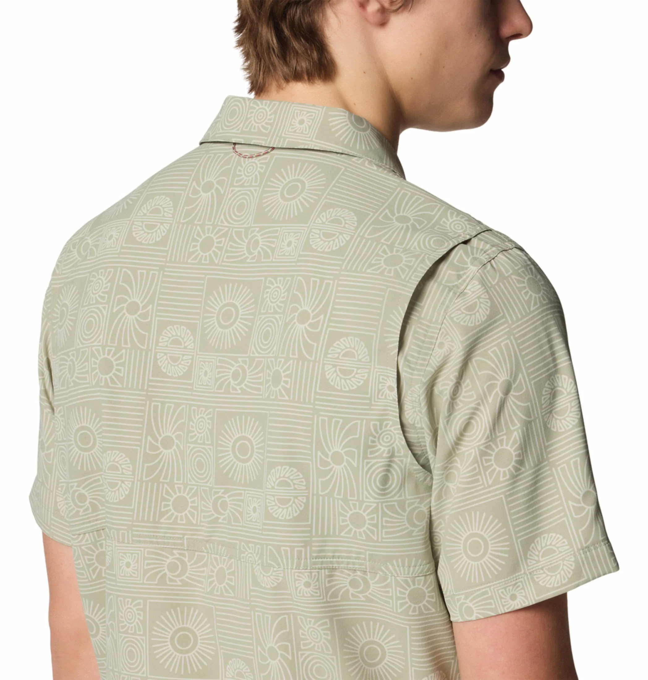 Columbia Men Green Tech Trail Utility Printed Woven SS (Sun Protection) - Image 7